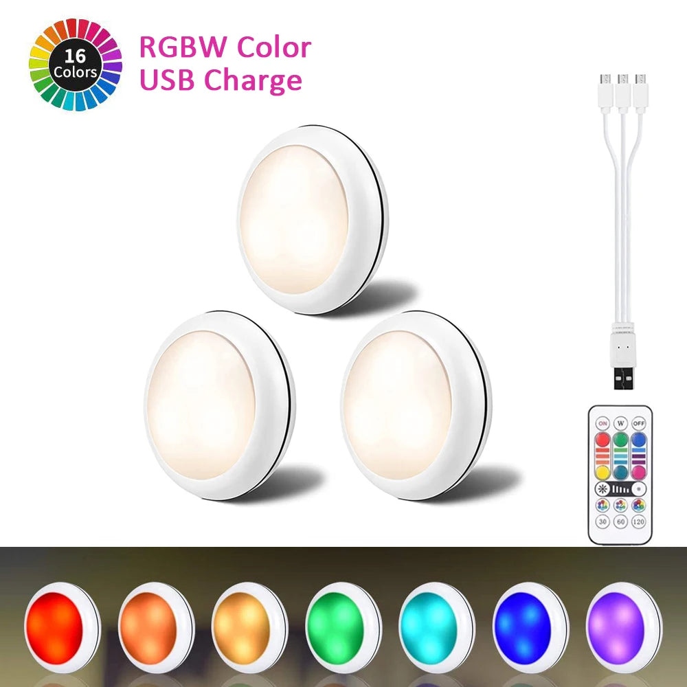 Rechargeable RGBW LED Cabinet