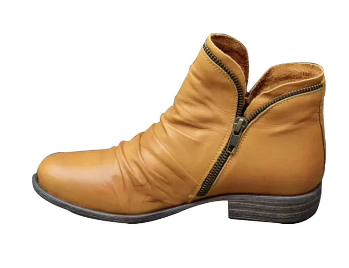 Women's Casual Round-Toe Boots