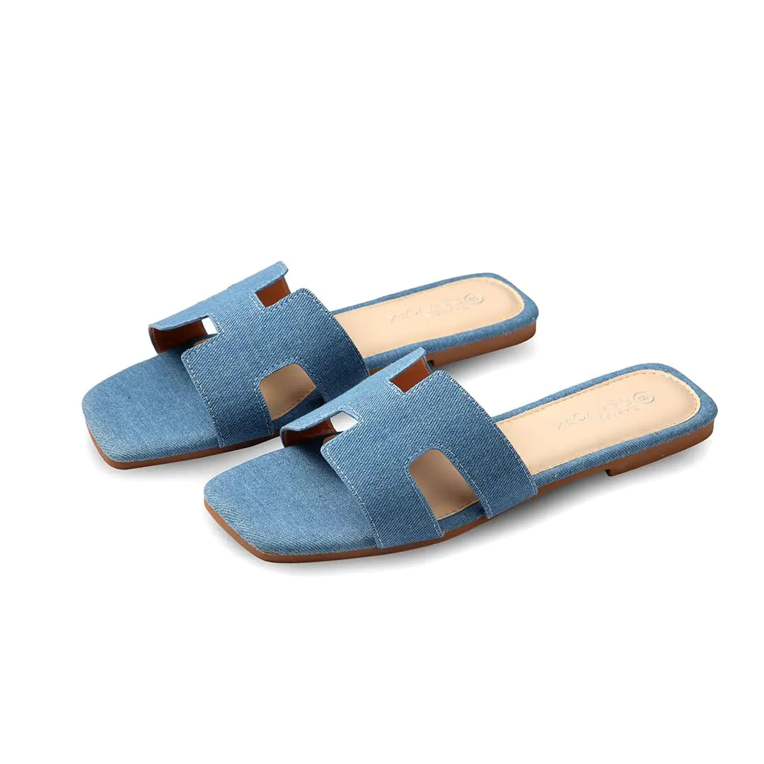 Emma NY Women's Leather Style Slides