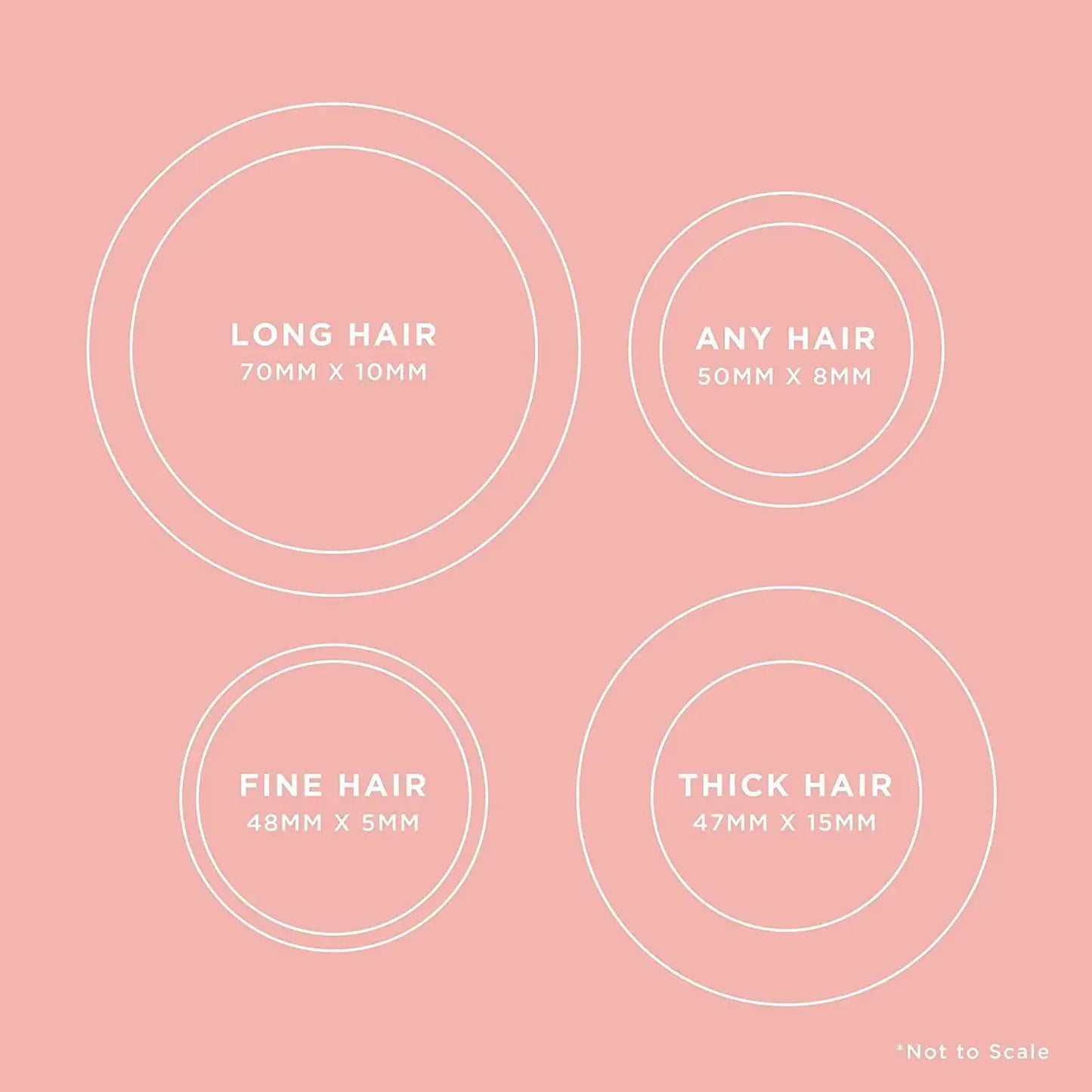 Gimme Beauty - Any Fit No Damage Hair Ties - Neutrals - Seamless Microfiber Hair Elastic - Hair Accessories With All Day Hold - No Snagging, Dents, or Breakage Hair Tie Pack (9 Count)
