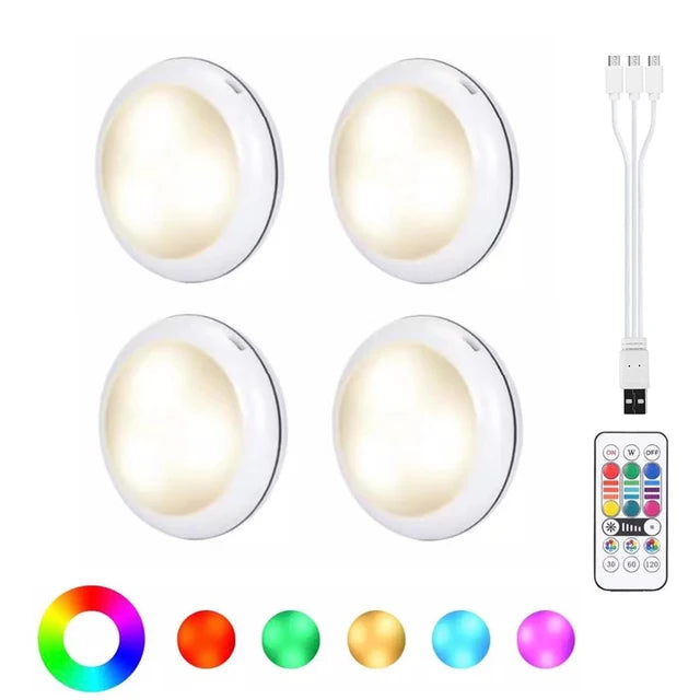 Rechargeable RGBW LED Cabinet