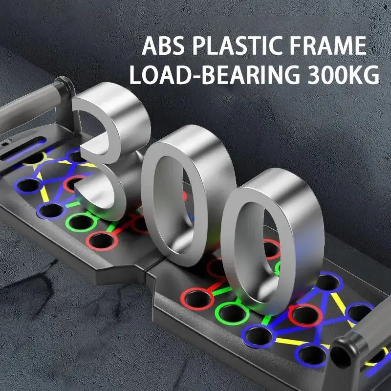 Compact Multi-Exercise Push-Up Board