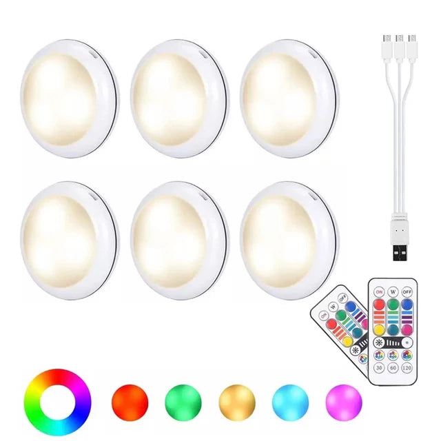 Rechargeable RGBW LED Cabinet