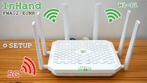 InHand Networks 5G NR FWA02 Cellular Cloud-Managed RouterFast Wi-Fi 6 Multi-WAN Detachable AntennasDual SIMBuilt-in VPN Data encryption Secure Internet Support T-Mobile