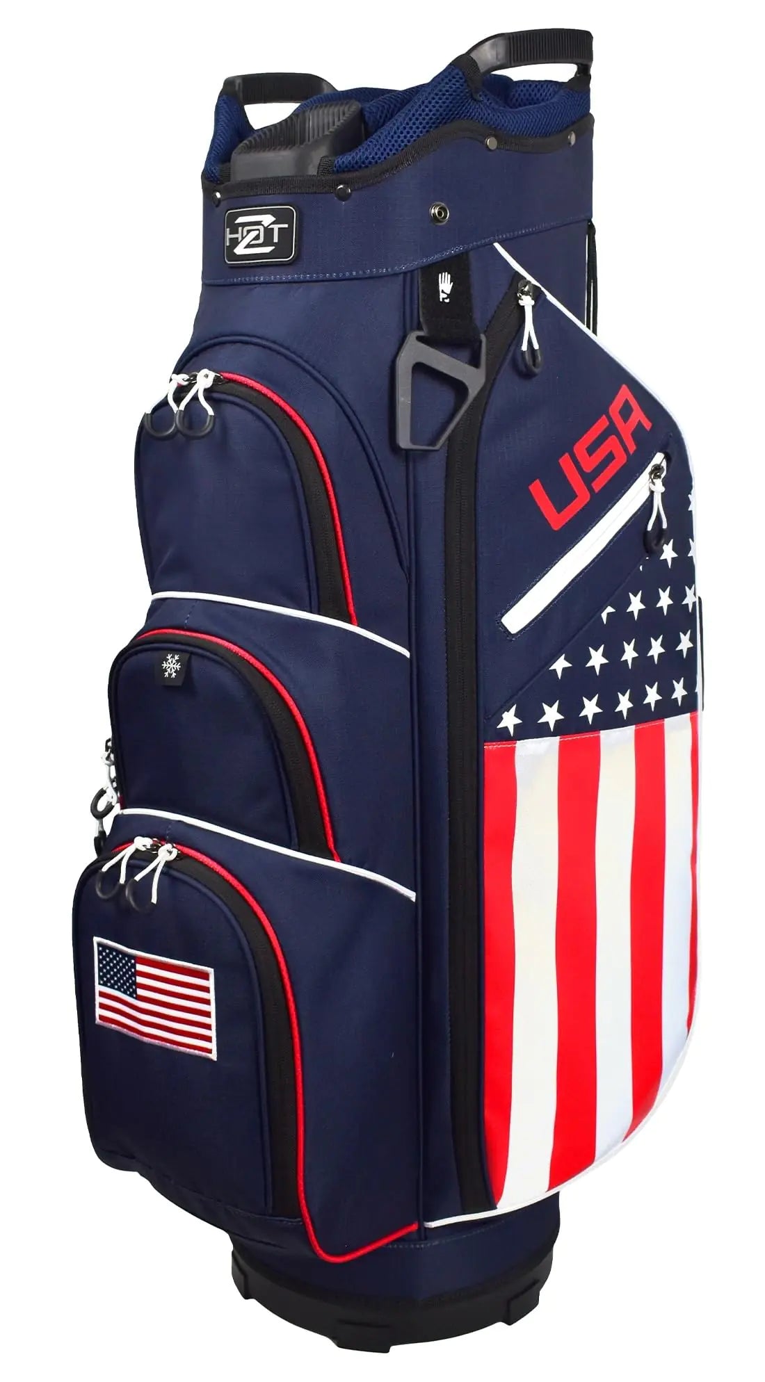 Hot-Z Golf USA Flag Cart Bag USA