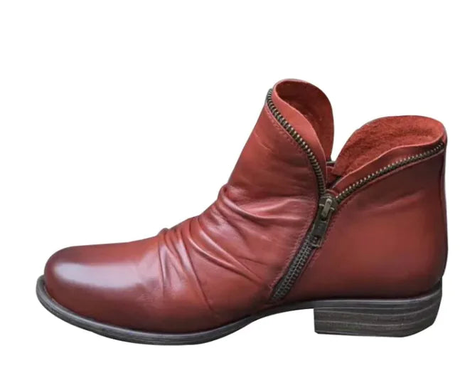 Women's Casual Round-Toe Boots