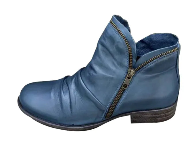 Women's Casual Round-Toe Boots