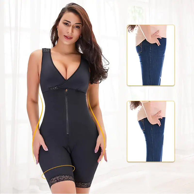 Curvy Comfort Zip Corset Shaper