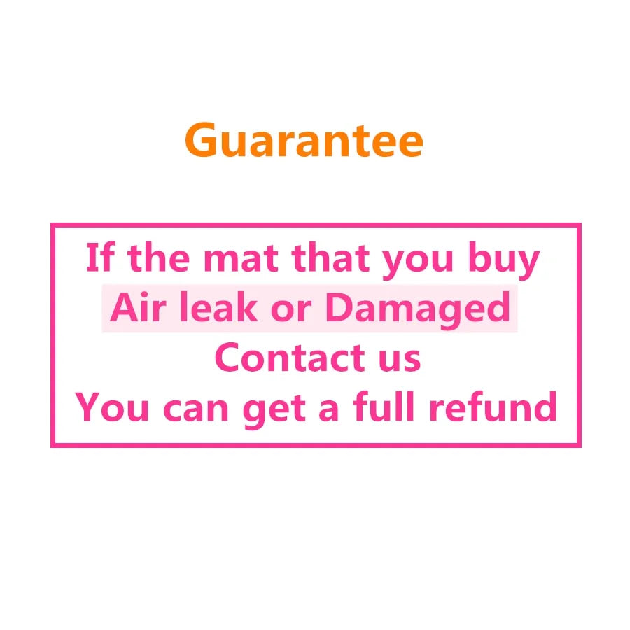 Easy Inflatable Camp Mats