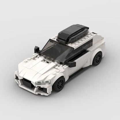 MOC Bricks City Racing Model RS6 Sports Car