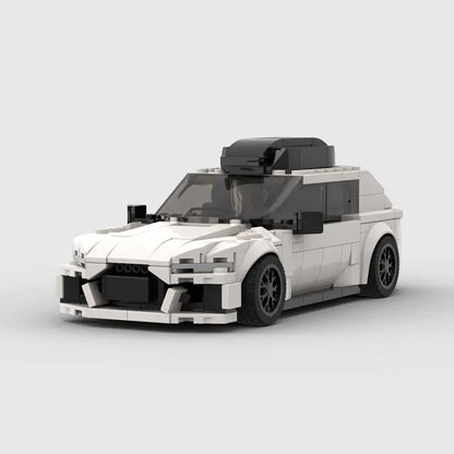 MOC Bricks City Racing Model RS6 Sports Car