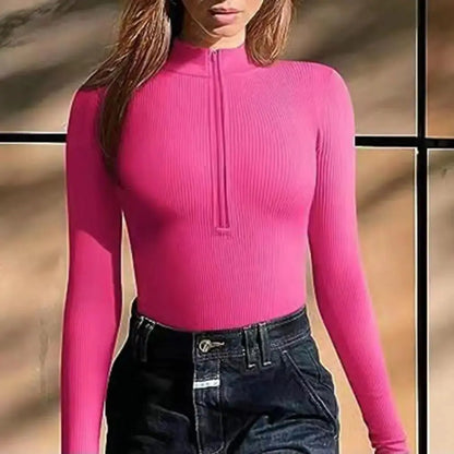Snatched Zip Up Bodysuit