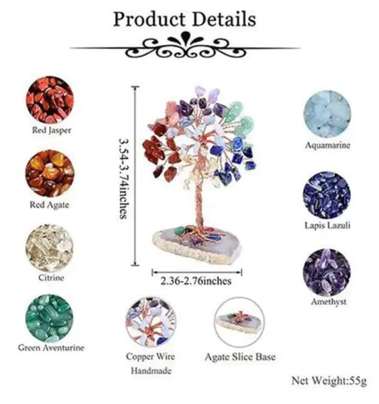 Super Mini Crystal Money Tree