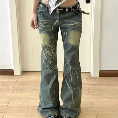 Vintage Flare Plus Size Jeans