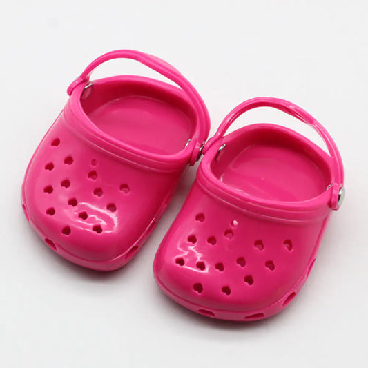 Doll beach slippers