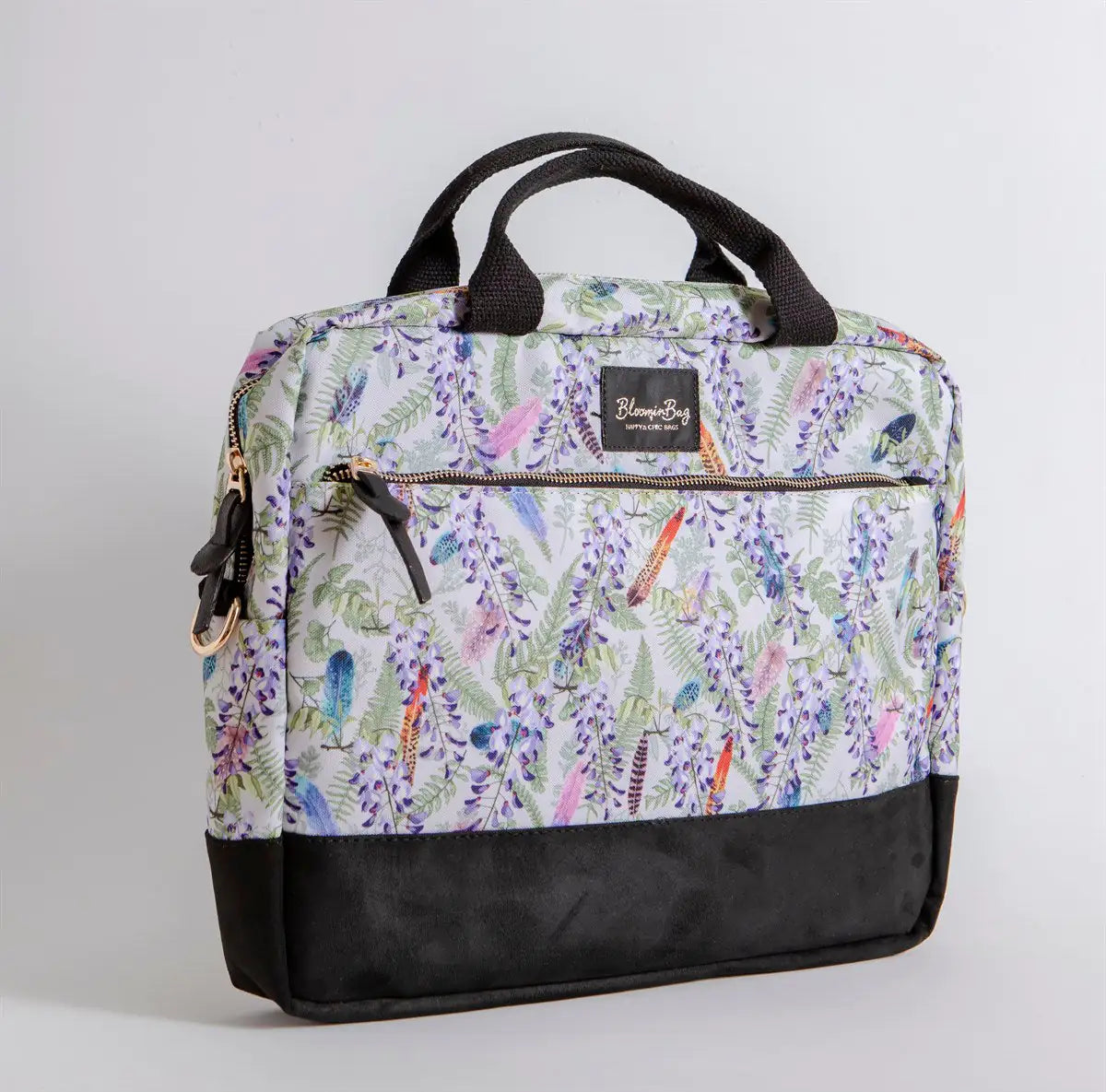 BloominBag Fuzzy Blossom 13 - 14 in Macbook / Laptop Bag