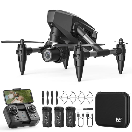 KidsCam Drone: Mini 1080P FPV Quadcopter with 3 Batteries