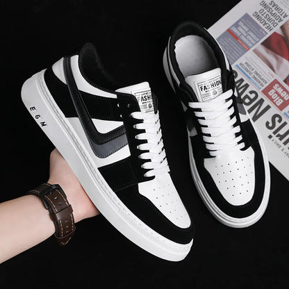 Men's Versatile White Sports Sneakers – Casual & All-Occasion