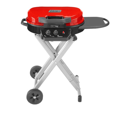 Coleman Roadtrip 225: Portable Propane Grill Gas Grill with Push-Button Start Foldable Legs & Wheels Side Table and 11k BTUs