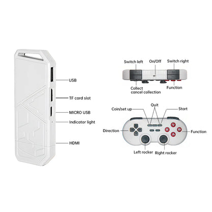 H8 Home TV Game Console HD 24g Wireless Handle