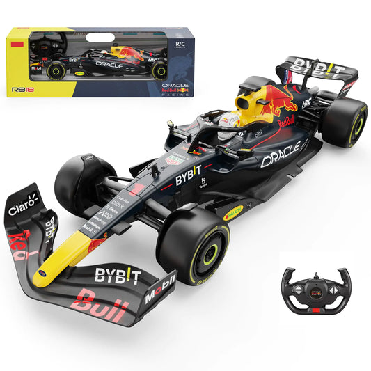 Voltz Toys Authentic Licensed 1:12 F1 RedBull Rb18 Car Remote Control Car - F1 Collection RC car Series for Kids and Adults - 2.4GHz RC Car for Gift (1:12 RedBull Rb18(NO.11))