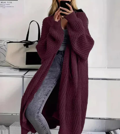 All-match knitted Coat