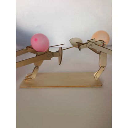 Interactive Wooden Figurines Handmade Toys
