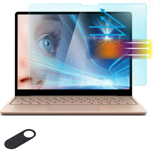 MUBUY Surface Laptop Go 3 12.4" 2023 Anti Blue Light Screen Protector for Microsoft Surface Laptop Go 3/2/1 Laptop (12.4 Inch) Eye Protection Screen Filter for Surface Laptop Go 2023/2022/ 2020