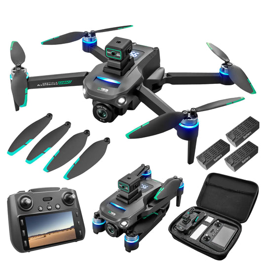 4K GPS Camera Drone for Adults with Dual Lens and Speed Control