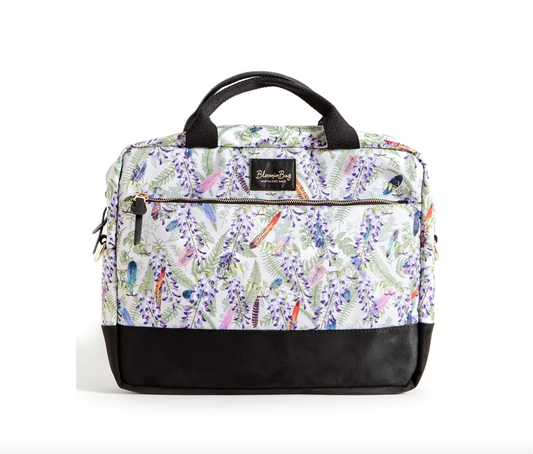 BloominBag Fuzzy Blossom 13 - 14 in Macbook / Laptop Bag