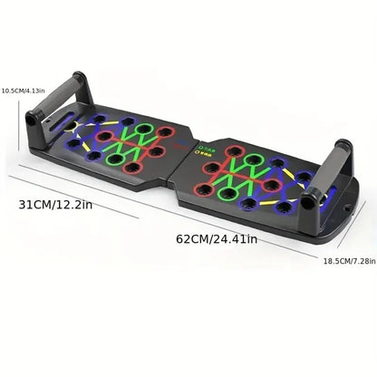 Compact Multi-Exercise Push-Up Board