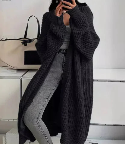 All-match knitted Coat