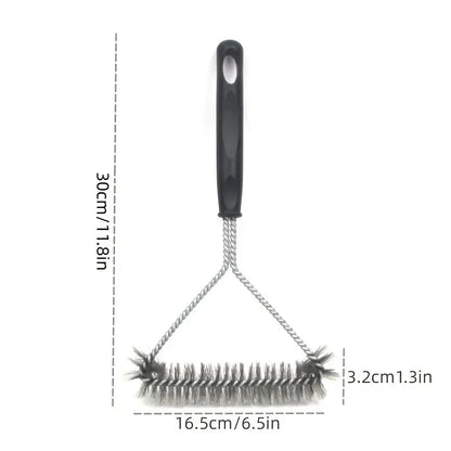 Long-handled Y-Shaped Grill Cleaning Brush for BBQ