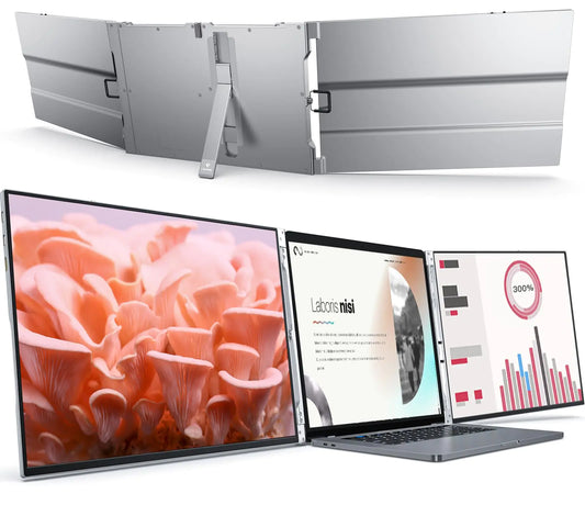 Limink 14" Triple-Screen Laptop Extender