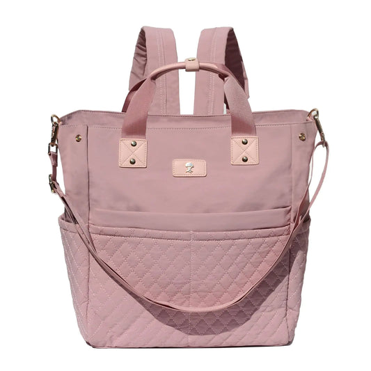 ESVAN Diaper Tote Bag Totepack Backpack Crossbody Bag 3 in 1 for Women Laptop Backpack Multifunctional with Insulated Pockets