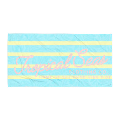 Tropical Vibes Beach Towel