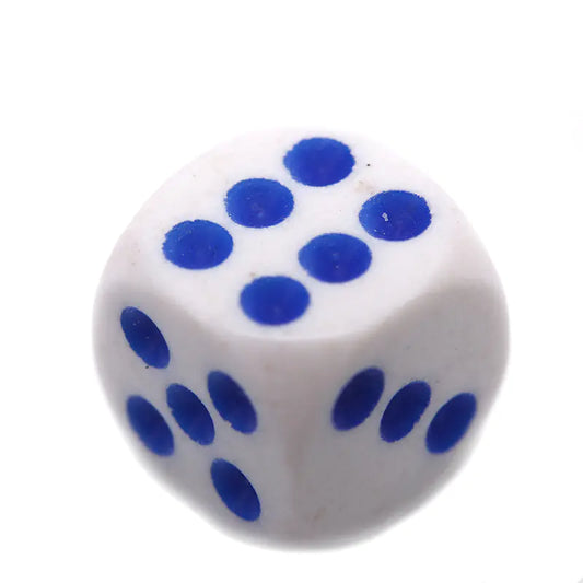 Red and Blue Dot Standard Dice for Bars and KTV