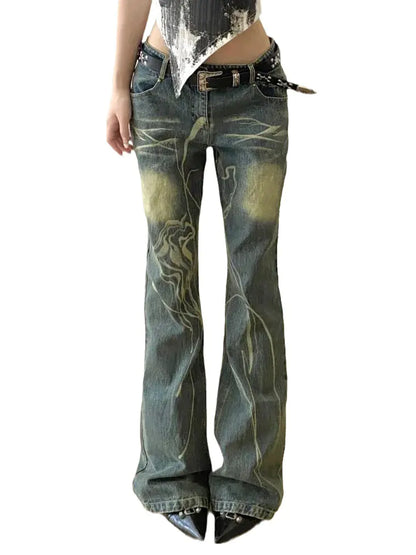 Vintage Flare Plus Size Jeans