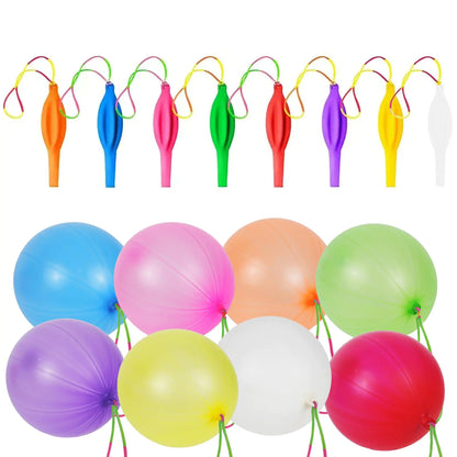 Neon Punch Balloons (40-Pieces) Birthday Party Favors For Kids Boys and Girls Stocking Stuffers for Kids Heavy Duty Pool Parties Pinata Fillers Easter Basket Gifts and More!