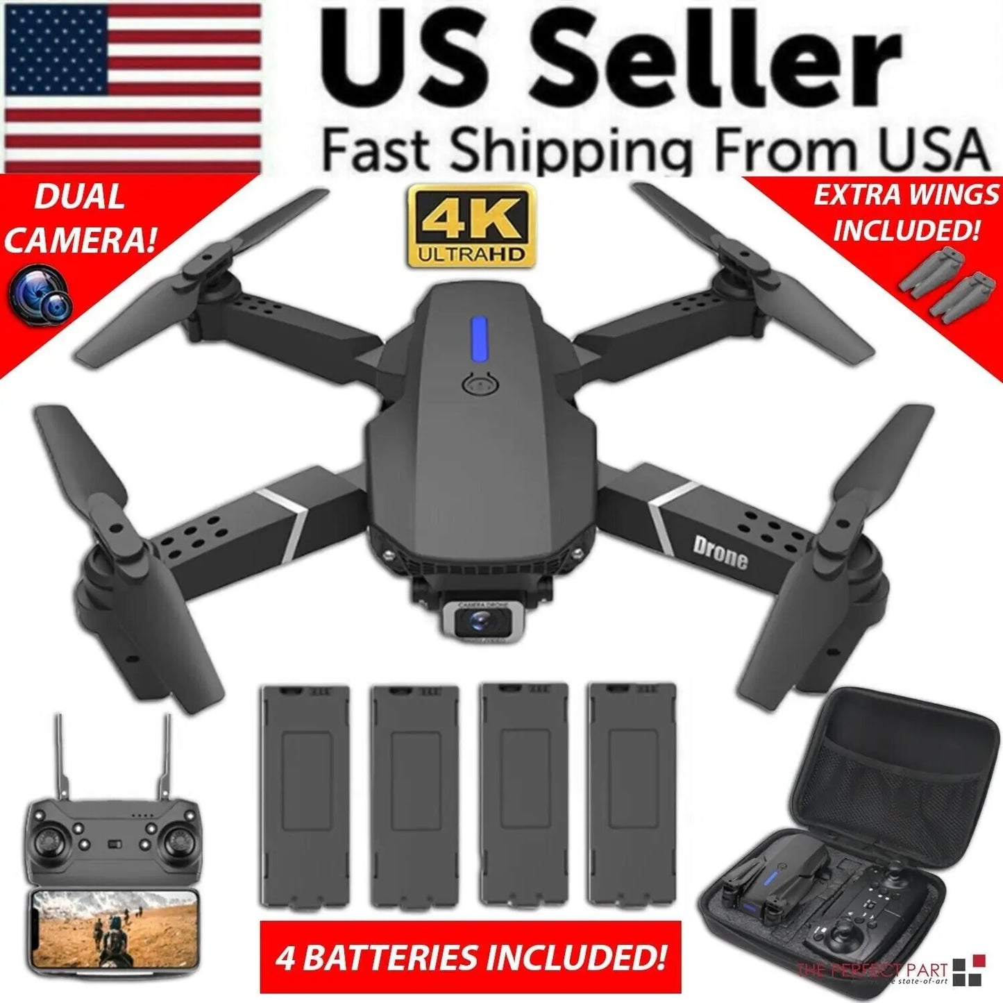Pro Drone with 4k camera wifi fvp 1080p hd