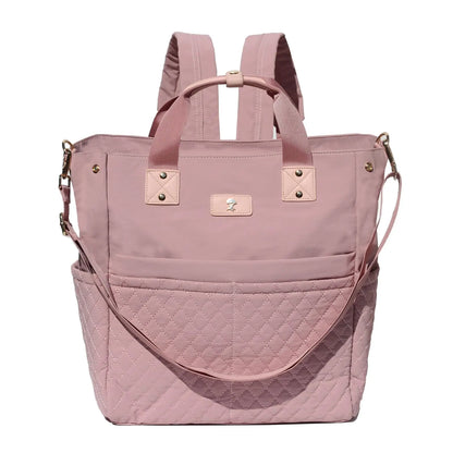 ESVAN Diaper Tote Bag Totepack Backpack Crossbody Bag 3 in 1 for Women Laptop Backpack Multifunctional with Insulated Pockets